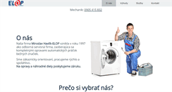 Desktop Screenshot of elop.sk